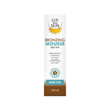 Luv that Sun Bronzing Mousse Dark Tan 150ml