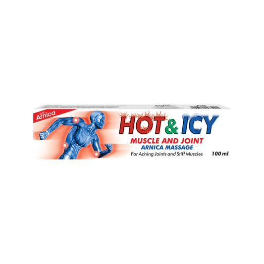 Hot & Icy Muscle and Joint Arnica Massage Gel 100ml