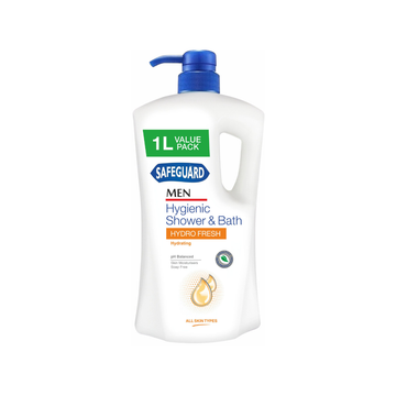Safeguard Hygienic Shower & Bath Body Wash Hydro Fresh 1L