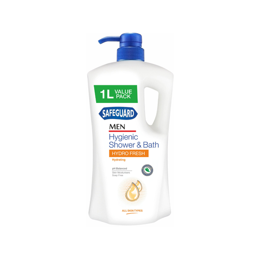 Safeguard Hygienic Shower & Bath Body Wash Hydro Fresh 1L