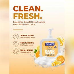 Skin eFX Deco Foaming Hand Wash Wild Citrus 250ml