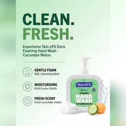 Skin eFX Deco Foaming Hand Wash Cucumber Melon 250ml
