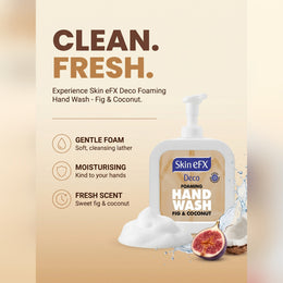 Skin eFX Deco Foaming Hand Wash Fig & Coconut 250ml