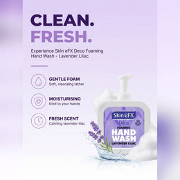 Skin eFX Deco Foaming Hand Wash Lavendar Lilac 250ml