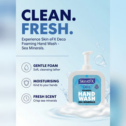 Skin eFX Deco Foaming Hand Wash Sea Minerals 250ml