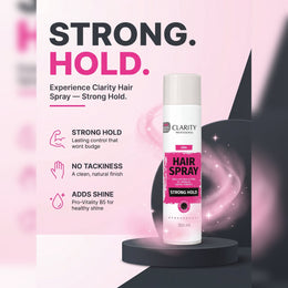 Clarity Hair Spray Strong Hold 300ml