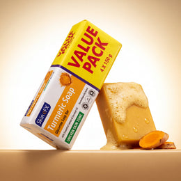 Skin eFX Turmeric Soap Glycerine Soap Bar 4 Pack 150g